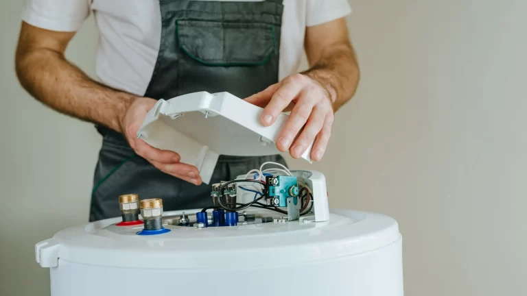 Commercial kitchen water heater system for restaurant hot water demand in Edmonton